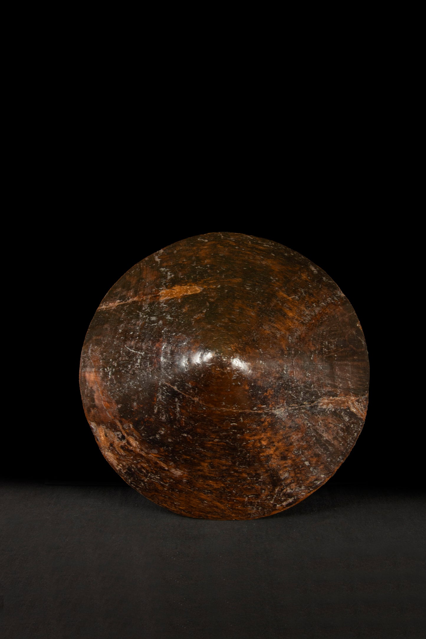 CONICAL WOOD BOWL