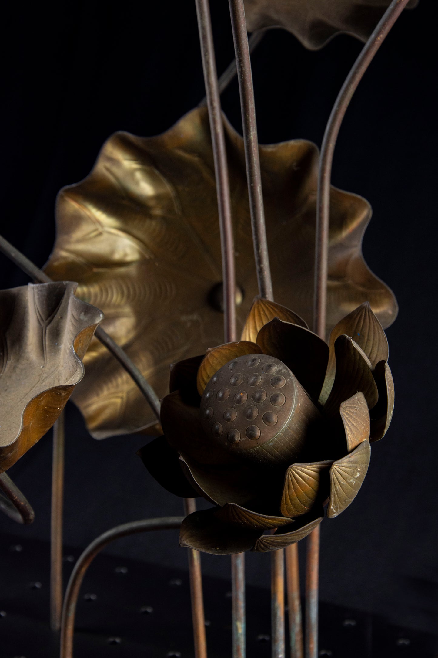 BRONZE LOTUS FLOWER