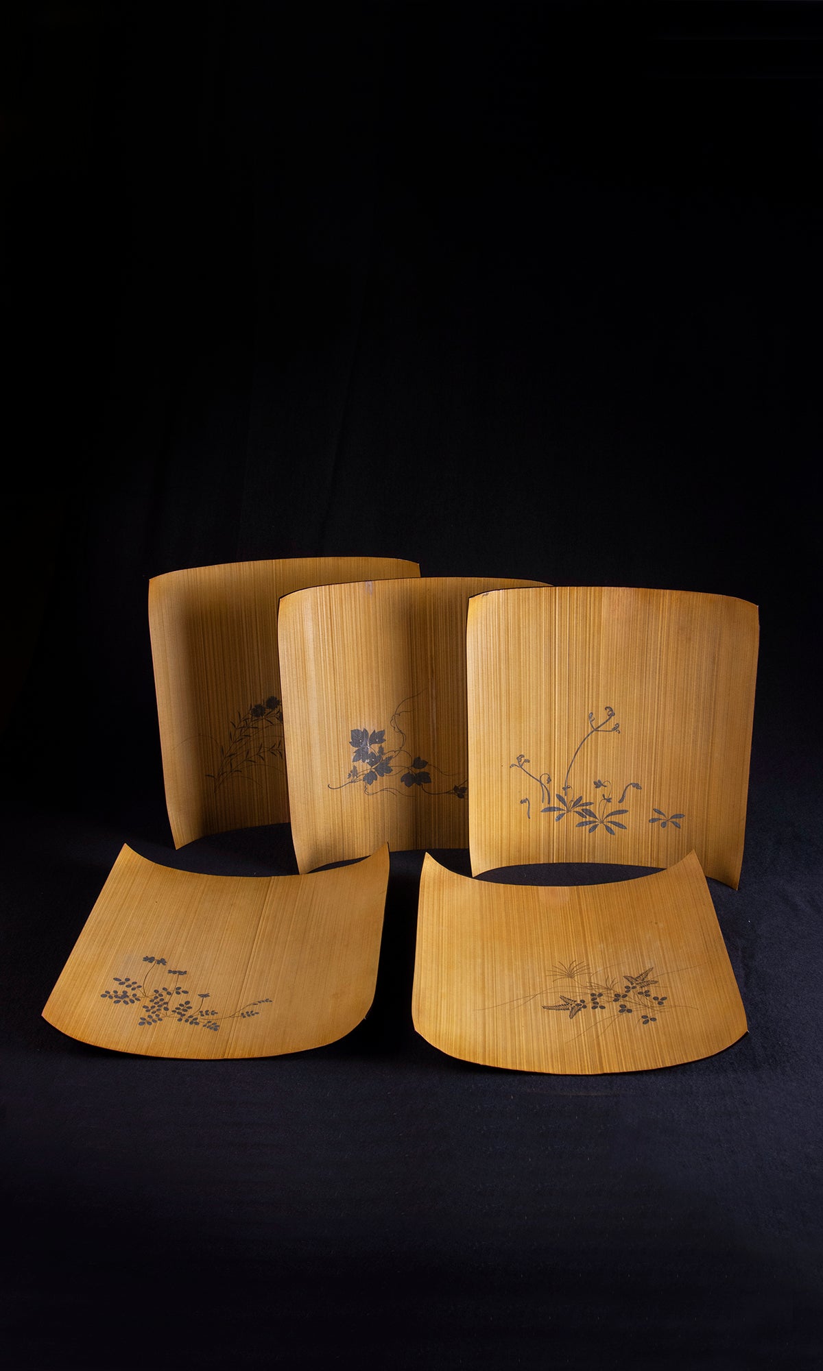 BENT BAMBOO TRAYS