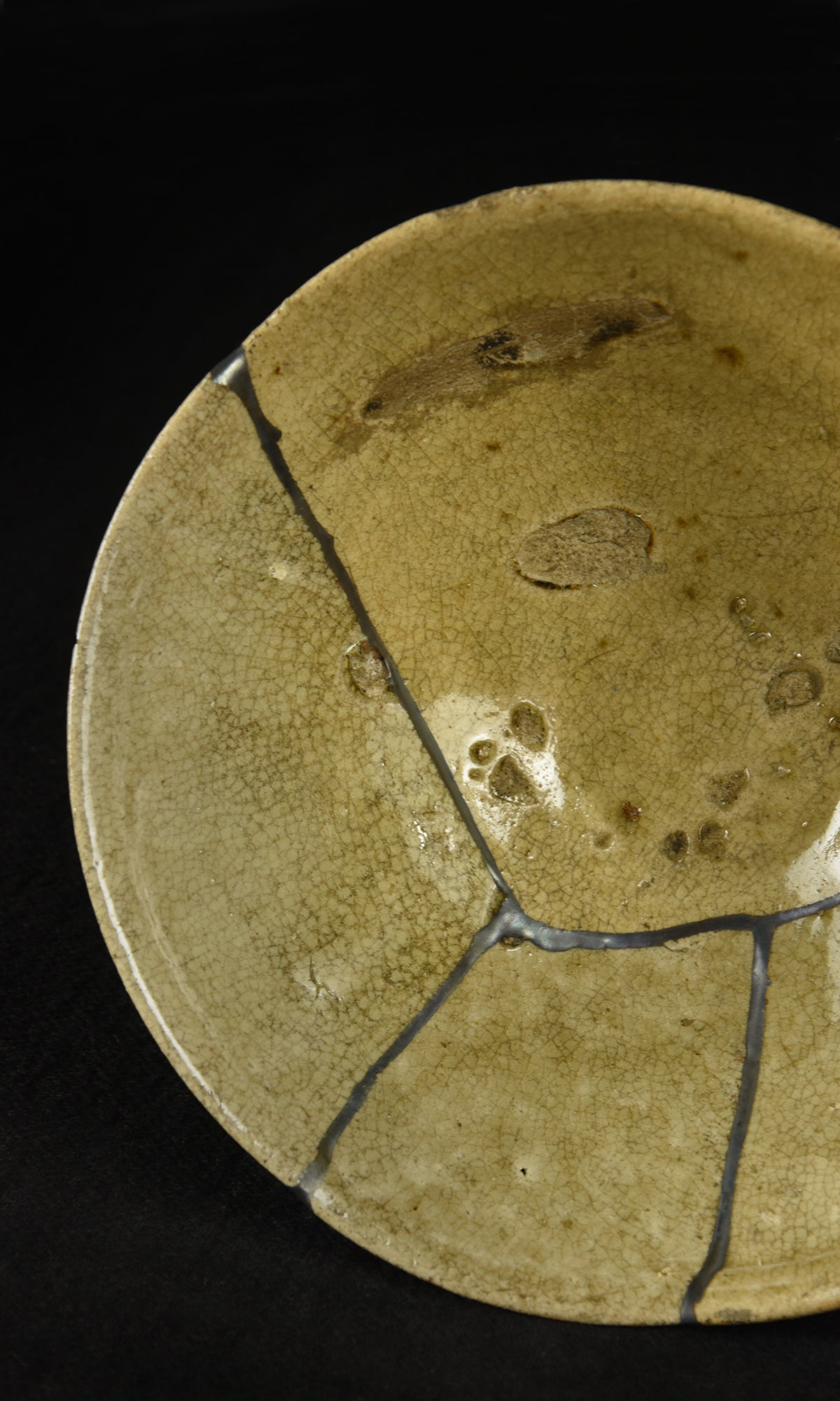 LACQUER REPAIRED BOWL